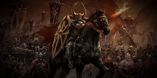 Total war warhammer chaos army composition